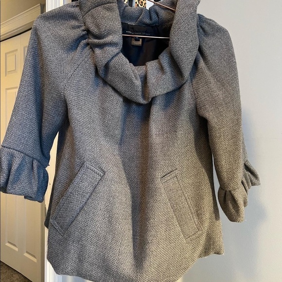 MARC JACOBS GREY PONCHO XS PULLOVER - Picture 4 of 8